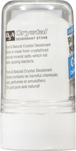 Pure & Natural Crystal Deodorant Stone Perspective: left