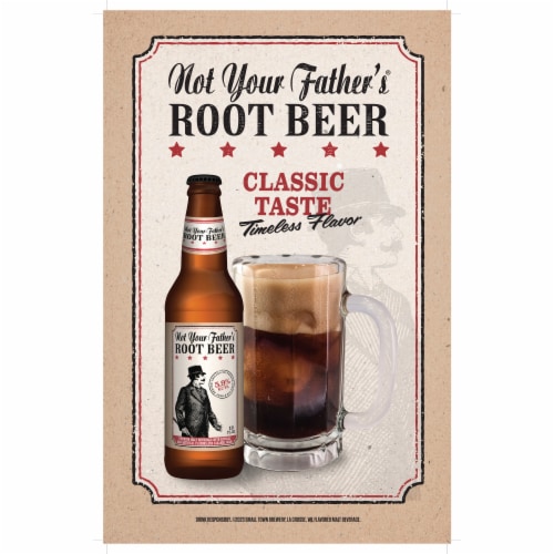 Small Town Brewery Not Your Fathers Root Beer Perspective: left