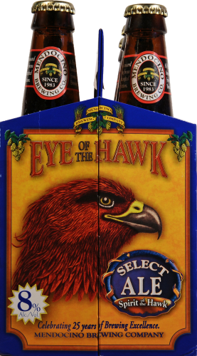 Mendocino Brewing Company Eye Of The Hawk Ale Perspective: left