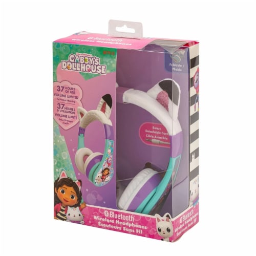 KidDesigns Gabby's Dollhouse Bluetooth® Headphones Perspective: left