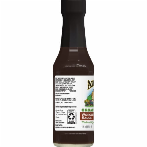 Annie's™ Organic Worcestershire Sauce Perspective: left