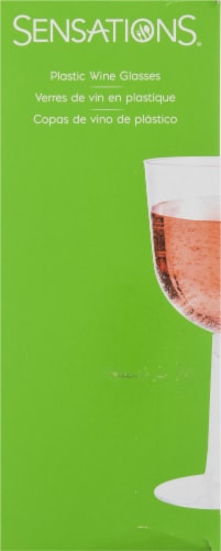 Sensations Wine Glass - Clear Perspective: left
