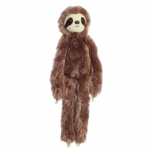 Aurora Large Brown Jungle 24 inch Hanging Sloth Wild Stuffed Animal One Size Dillons Food Stores
