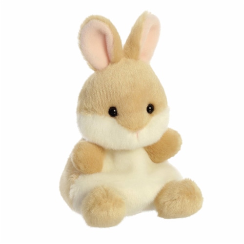 Aurora World 5 Inch Palm Pal Ella Bunny Stuffed Animal Perspective: left