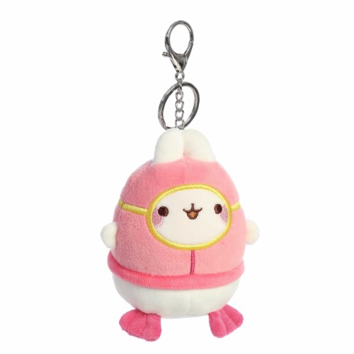 Aurora Mini Pink Molang 4 inch Scuba Molang Keychain Playful Stuffed Animal, One Size - Fred Meyer
