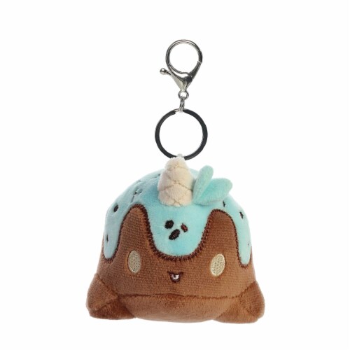 Aurora Mini Brown Tasty Peach 4inch Mint Chocolate Nomwhal Keychain ...