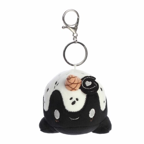 Aurora Mini Black Tasty Peach 4 inches Cookies & Cream Nomwhal Keychain ...