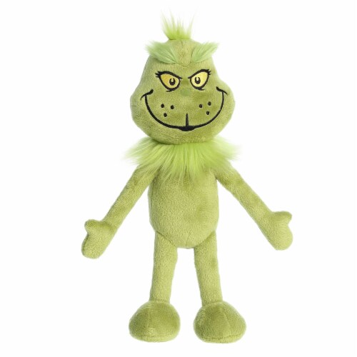 Aurora Medium Green Dr. Seuss 12 inch Grinch Armature Whimsical Stuffed ...