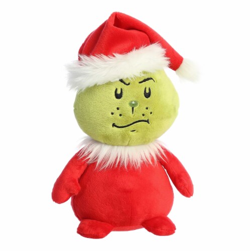 Aurora Medium Red Dr. Seuss 9.5 inches Pop Art Santa Grinch Whimsical ...