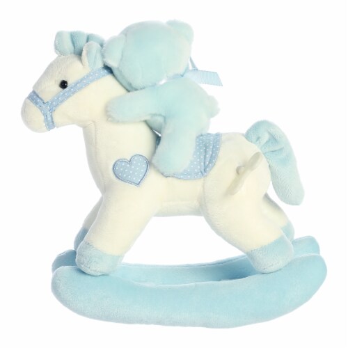 ebba Medium Blue Musicals! 12 inch Baby Boy Rocking Horse Melodious ...