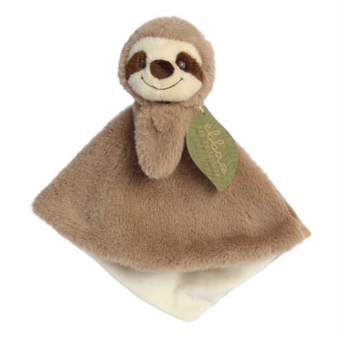 ebba Medium Brown Eco Ebba 12inch Silas Sloth Luvster Eco-Friendly Baby Stuffed Animal, One Size ...