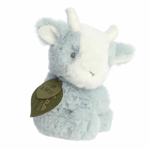 ebba Small Blue Eco ebba 6 inch Goat Kid Rattle Eco-Friendly Baby ...