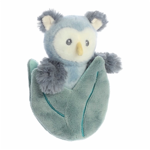ebba Small Blue Pocket Peekers 5.5 inch Ollie Owl Playful Baby Stuffed ...