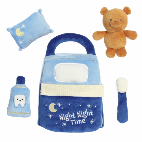 ebba Small Multicolor Baby Talk 8.5 inches My Bedtime Routine Engaging Baby Stuffed Animal, One ...