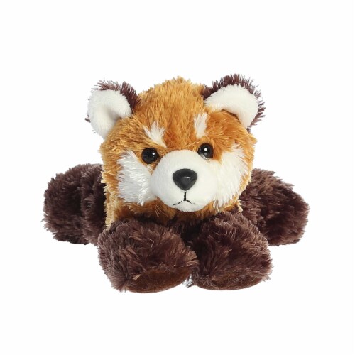 Aurora Adorable Mini Flopsie Red Panda Stuffed Animal - Orange 8