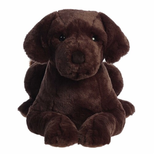 Aurora Large Brown Super Flopsie 28 inch Chocolate Lab Adorable Stuffed ...