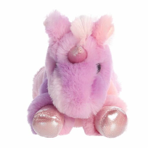Aurora Small Rainbow Mini Flopsie 8 inch Rainbow Unicorn Adorable ...