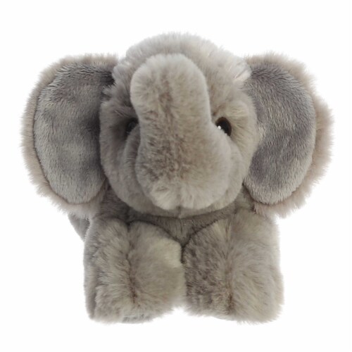Aurora Small Grey Mini Flopsie 8 inch Elephant Calf Adorable Stuffed ...