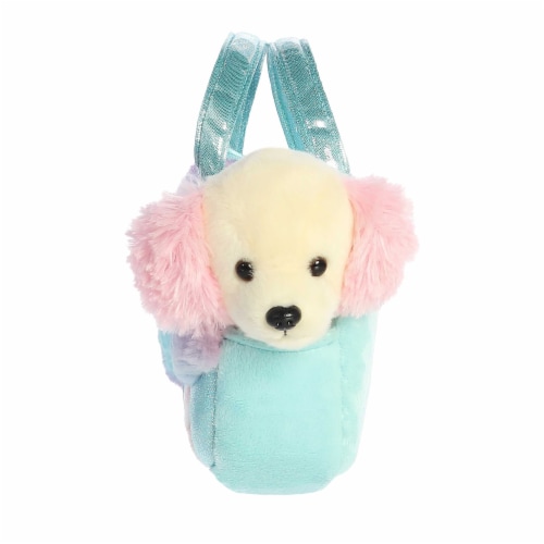 Aurora Small White Fancy Pals 8inches Cotton Candy Puppy Fashionable ...