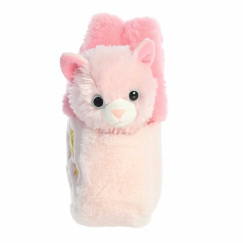 Aurora Small Pink Fancy Pals 7 inch Pastel Rainbow Fashionable Stuffed ...