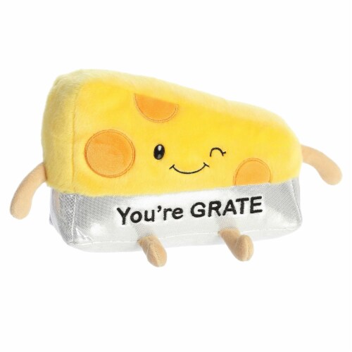 Aurora Medium Yellow JUST SAYIN' 10 inches You're Grate Witty Stuffed ...
