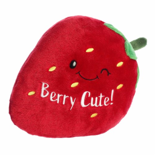 Aurora Small Red JUST SAYIN' 8.5 inch Berry Cute Witty Stuffed Animal ...