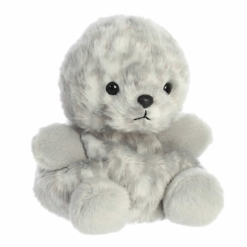 Aurora Mini Grey Palm Pals 5 inches Marina Harbor Seal Adorable Stuffed ...