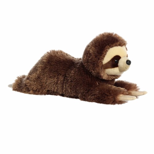 Aurora Large Brown Grand Flopsie 16.5 inches Snoozy Sloth Adorable ...