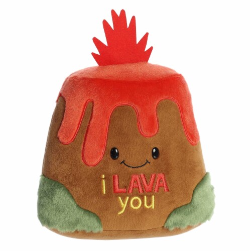 Aurora Small Red JUST SAYIN' 9 inch I Lava You Witty Stuffed Animal ...