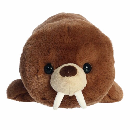 Aurora Medium Brown Spudsters 10 inch William Walrus Adorable Stuffed ...