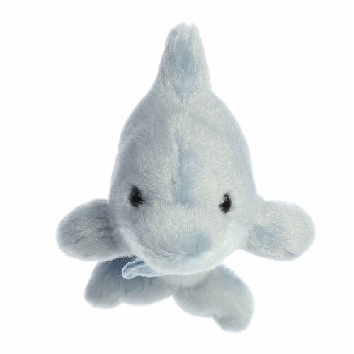 Aurora Small Gray Shoulderkins 6 inch Dancing Dolphin Adorable Stuffed Animal, One Size - Smith ...