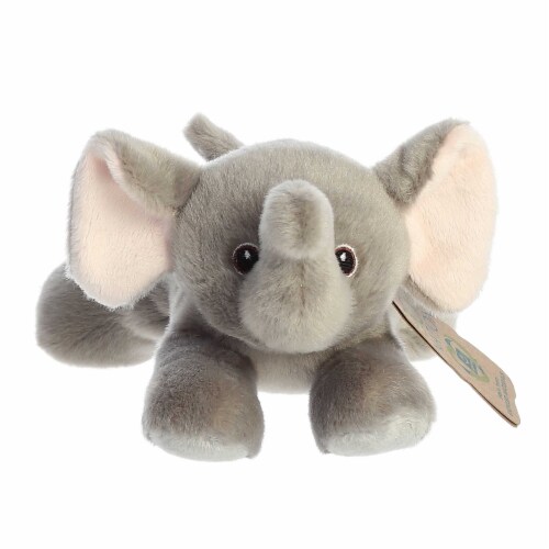 Aurora Small Grey Eco Nation Eco Softies 8 inches Elephant Eco-Friendly ...