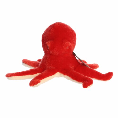 Aurora Small Red Eco Nation Eco Softies 8 inches Octopus Eco-Friendly ...