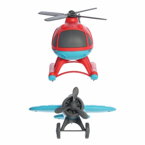 Aurora Toys Medium Blue Wheatley 10 inch Plane & Helicopter Versatile ...