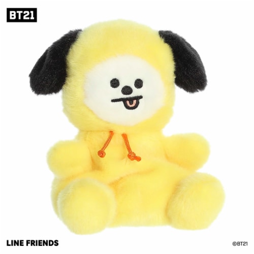 Aurora Mini Yellow BT21 Palm Pals 5 inches CHIMMY Lovable Stuffed Doll ...