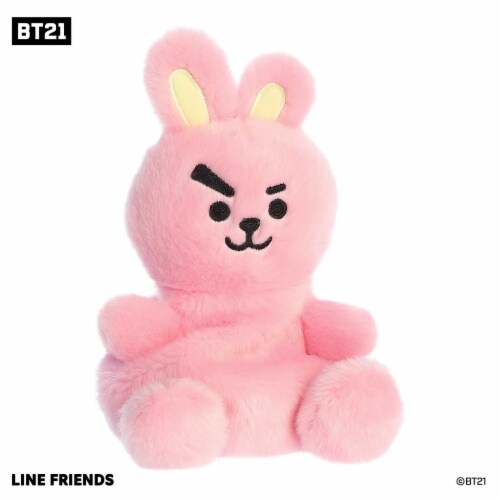 Aurora Mini Pink BT21 Palm Pals 5 inch COOKY Lovable Stuffed Doll, One ...