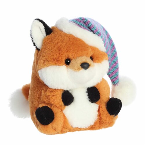 Aurora Small Orange Rolly Pet 5.5 Fern Fox Festive Stuffed Animal, 1 PC - King Soopers