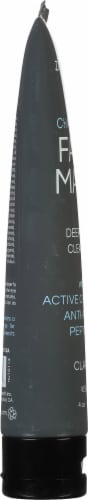 Zion Health Deep Pore Cleanser Charcoal Face Mask Perspective: left