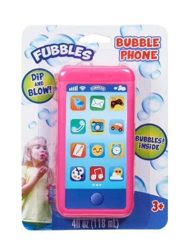 Fubbles® Bubble Phone Perspective: left