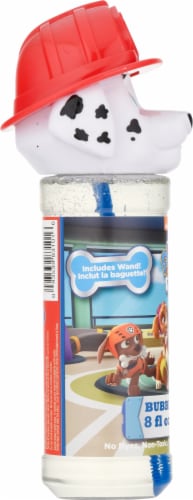 Little Kids Paw Patrol Marshall Bottle of Bubbles Perspective: left