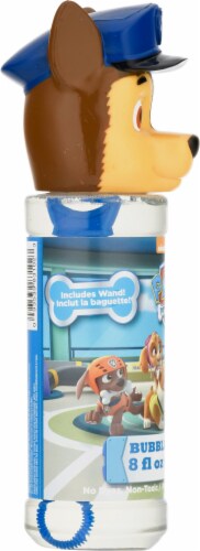 Little Kids Paw Patrol Chase Bottle of Bubbles Perspective: left