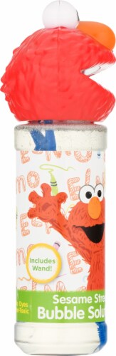 Little Kids Sesame Street Elmo Bottle of Bubbles Perspective: left