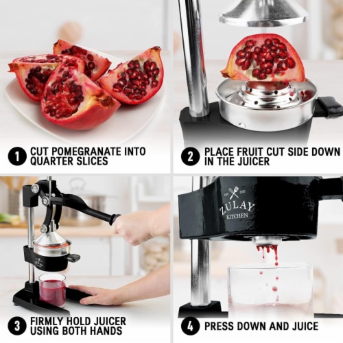 Zulay Kitchen Professional Citrus Juicer and Orange Squeezer Plus 2 in 1 Metal Lemon Squeezer 2 Kroger