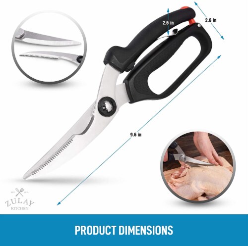 Zulay Kitchen Spring-Loaded Poultry Shears, 1 - Kroger