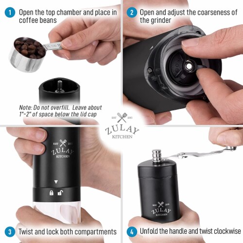 Zolay manual coffee grinder deals