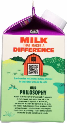 Organic Valley® Half & Half Perspective: left
