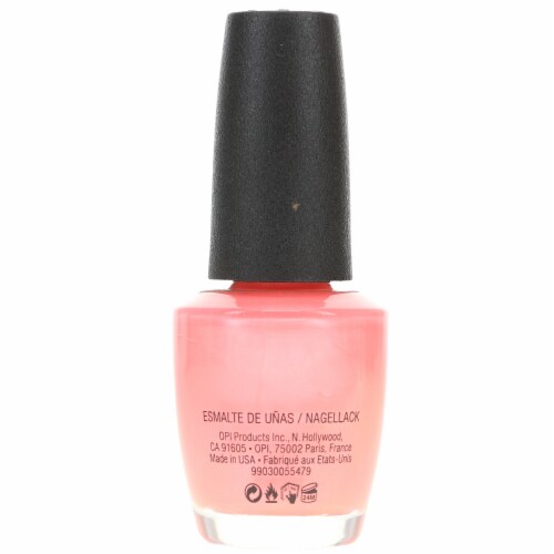 OPI Tutti Frutti Nail Lacquer Perspective: left