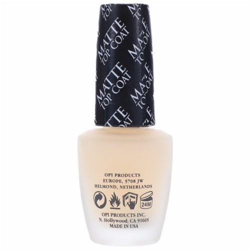 OPI Top Coat Matte Perspective: left