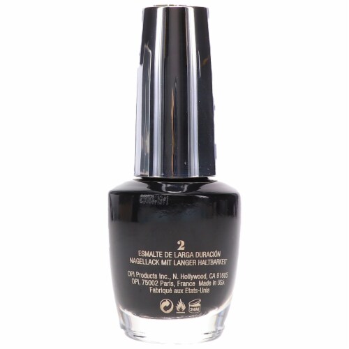 OPI INFINITE SHINE BLACK ONYX Perspective: left