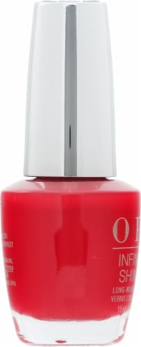 OPI INF SHINE BIG APPLE RED Perspective: left